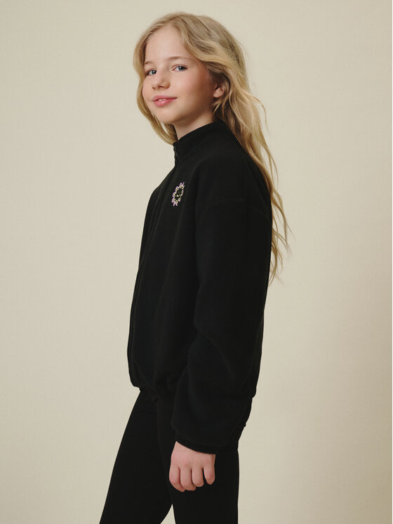 4F 4F Bluza MOVE OUTSIDE Czarny Oversize