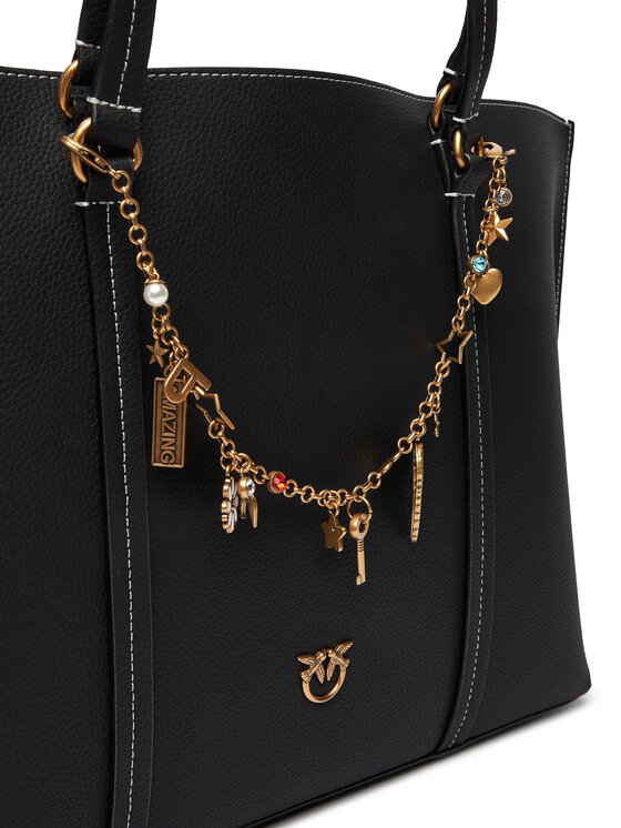 PINKO PINKO Maiņas siksniņa somai Bag Charm 2 AI 25-26 PCPL 105519 A2RJ Zelta