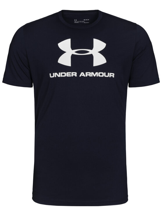 Under Armour Under Armour Marškinėliai Ua Sportstyle Logo 1329590 Tamsiai mėlyna Loose Fit