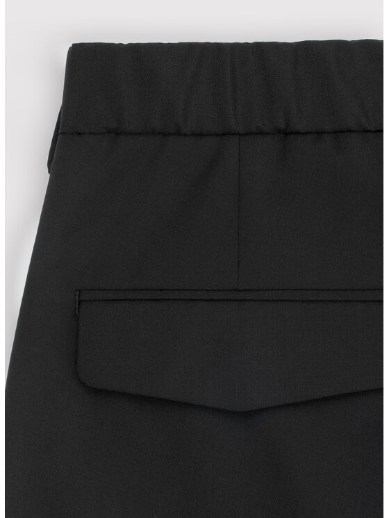 Pako Lorente Pako Lorente Spodnie materiałowe P25SF-WX-013 Czarny Classic Fit