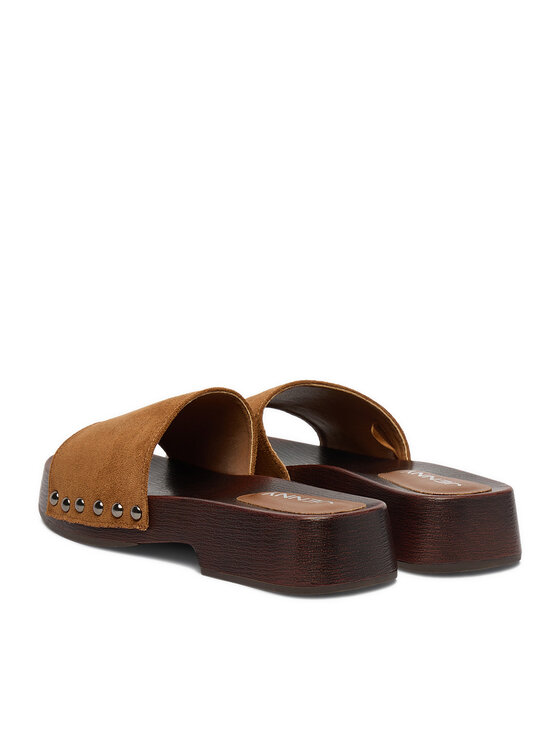 JENNY JENNY Παντόφλες CEO-WSS2608-01 Καφέ