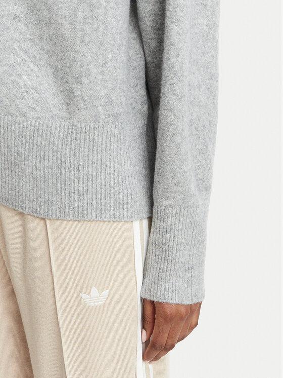adidas adidas Світшот Essentials IA4450 Світло-сірий Loose Fit