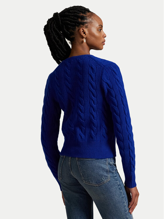 Polo Ralph Lauren Polo Ralph Lauren Cardigan 211972104010 Blu Slim Fit