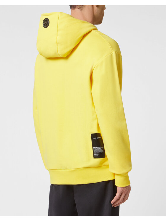 Plein Sport Plein Sport Bluza 1151 Żółty Regular Fit