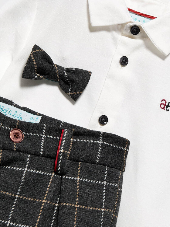 Abel & Lula Abel & Lula Completo camicia e pantaloni di tessuto 15704 Multicolore Regular Fit