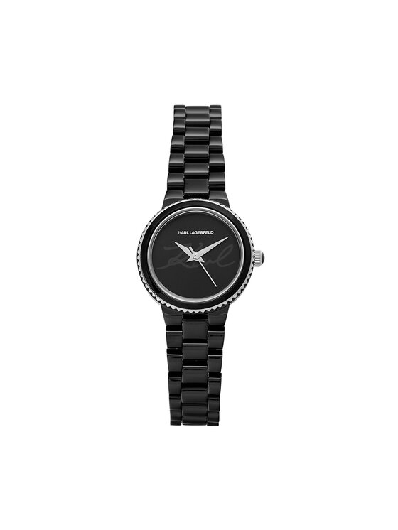 KARL LAGERFELD KARL LAGERFELD Hodinky R0553104506 Čierna