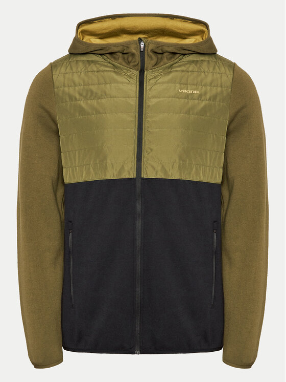 Viking Viking Kurtka przejściowa Bamboo Creek Hoodie Man 750/25/4567 Zielony Regular Fit