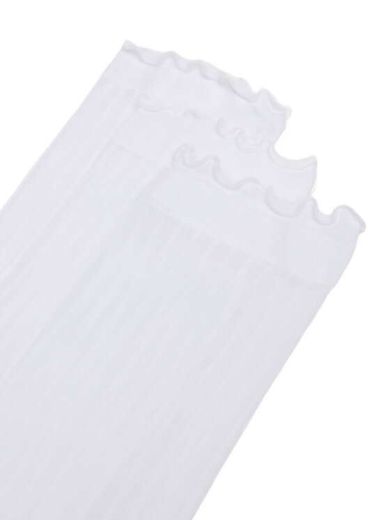 Nine West Nine West Ilgos kojinės CEO_AS_NW_01_Z_AW25 (3-PACK) Balta