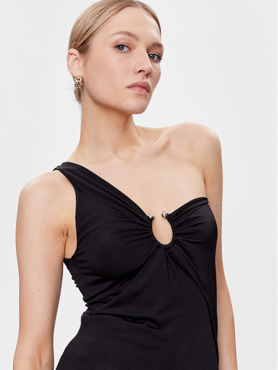 PINKO Pinko Halenka 100262 A0JF Černá Slim Fit