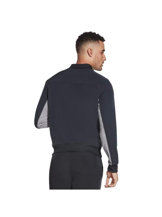 Skechers Skechers Felpa Skechers Skechweave Premium Bomber Nero Regular Fit