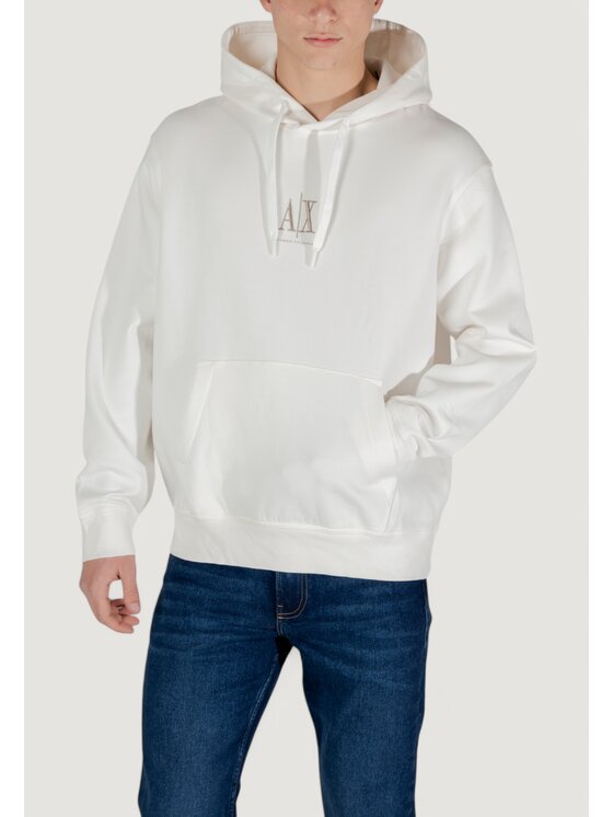 Armani Exchange Armani Exchange Bluza 28462 Biały Casual Fit