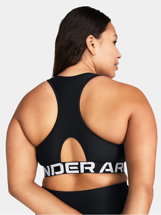 Under Armour Under Armour Sutien sport Ua Hg Authentics Mid Branded 1383544-001 Negru Compression Fit