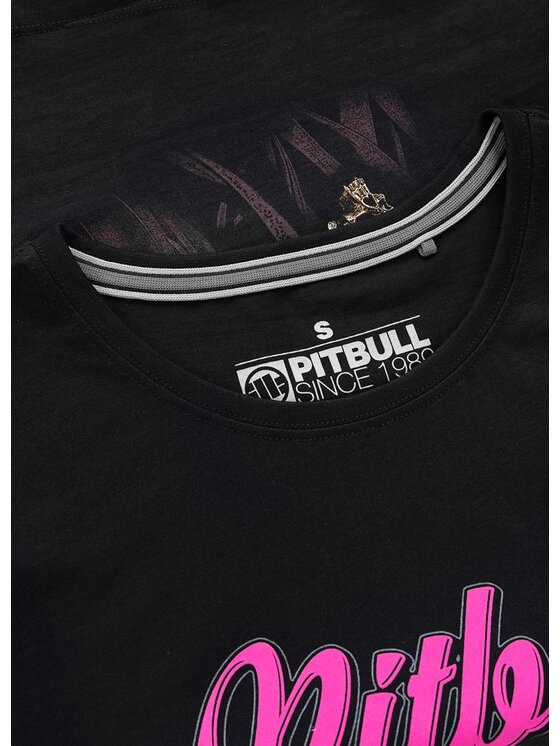 PITBULL PITBULL T-Shirt SANTA MUERTE Czarny Regular Fit