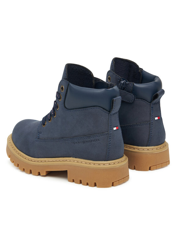 Tommy Hilfiger Tommy Hilfiger Schnürstiefeletten T3X5-34125-1269 S Dunkelblau