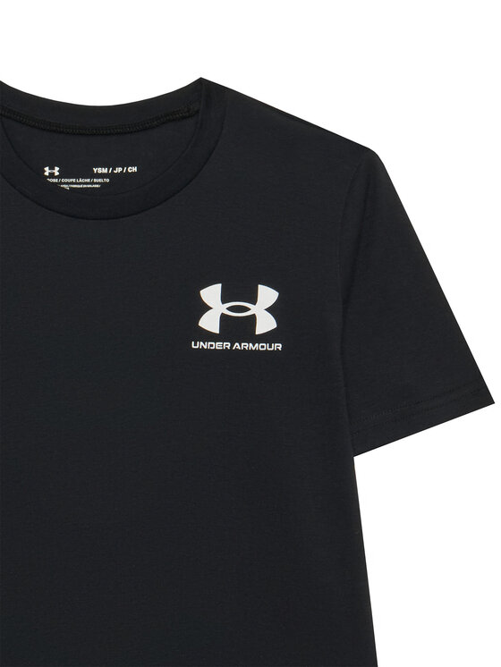 Under Armour Under Armour T-Shirt Ua Sportstyle Left Chest 1363280 Černá Regular Fit