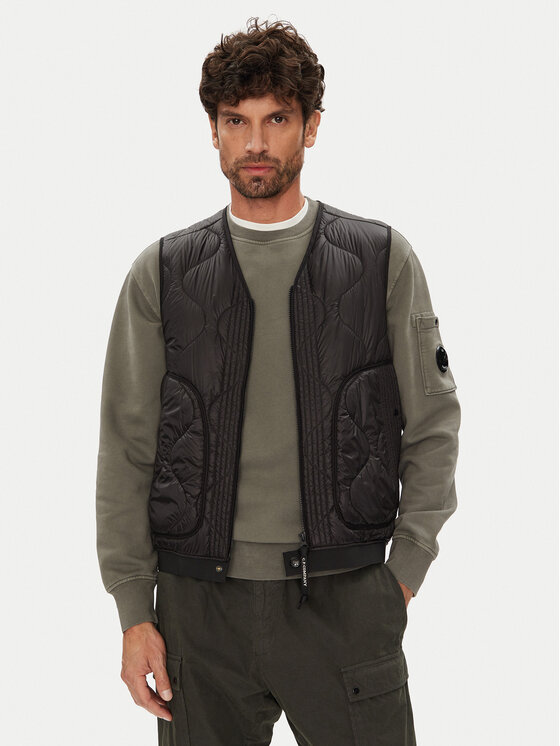 C.P. Company C.P. Company Weste 19CMVE049A110158A Schwarz Regular Fit