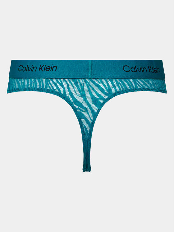 Calvin Klein Underwear Calvin Klein Underwear Στρίνγκ 000QF7378E Πράσινο