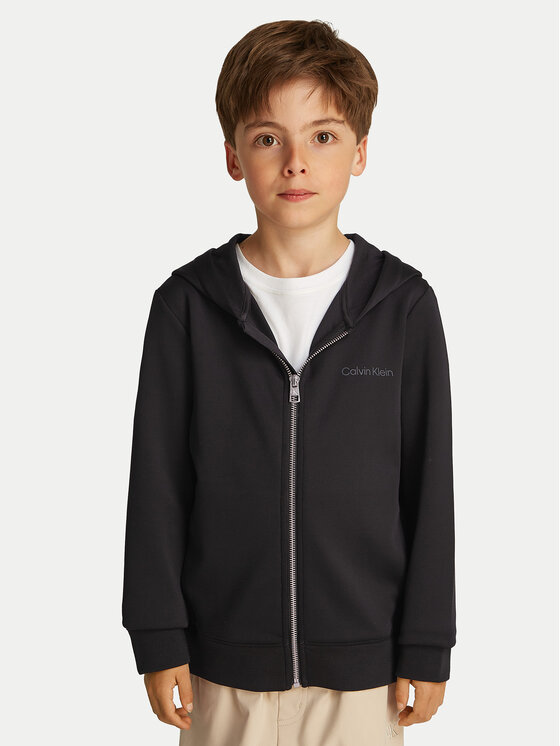 Calvin Klein Jeans Calvin Klein Jeans Mikina Sporty IB0IB02420 Černá Regular Fit