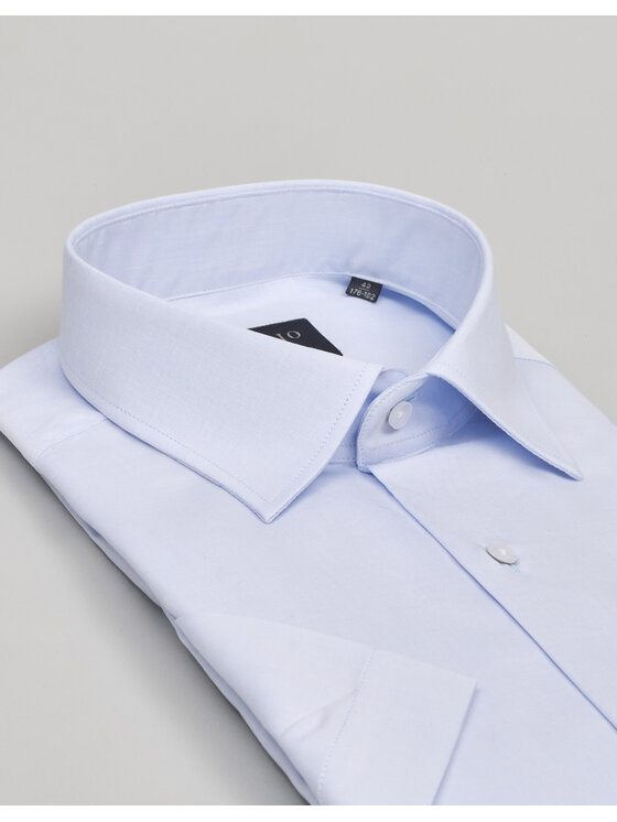 Borgio Borgio Koszula canosa_00609 Niebieski Classic Fit