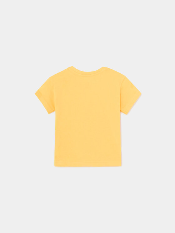 Mayoral Mayoral Тишърт 1020 Жълт Regular Fit