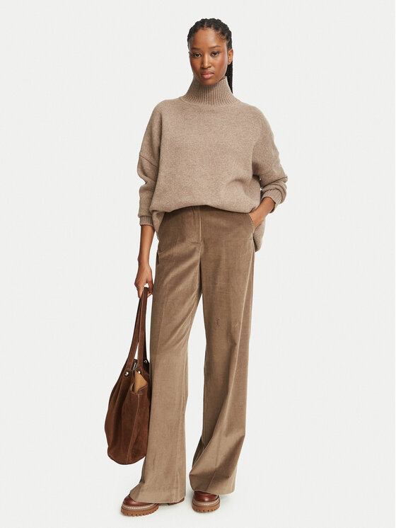 Weekend Max Mara Weekend Max Mara Гольф Borgia 2625366142 Коричневий Relaxed Fit