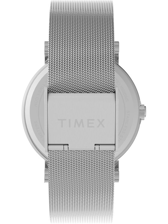 Timex Timex Zegarek TW2Y69100 Srebrny