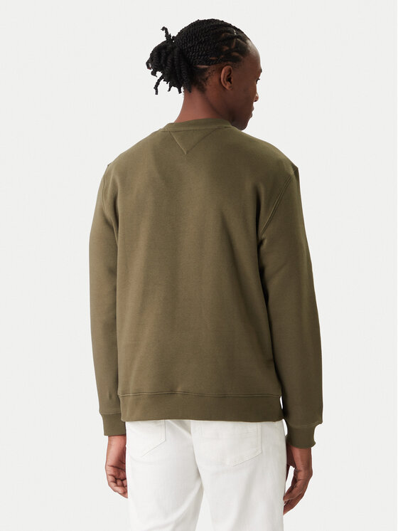 Tommy Jeans Tommy Jeans Суитшърт DM0DM20741 Зелен Regular Fit