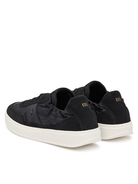 Tommy Hilfiger Tommy Hilfiger Laisvalaikio batai Th Heritage Nylon Sneaker FW0FW09405 Juoda