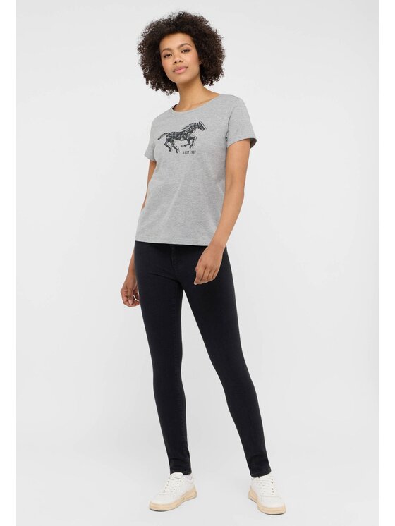 Mustang Mustang Jeansy SHELBY SKINNY Czarny Skinny Fit