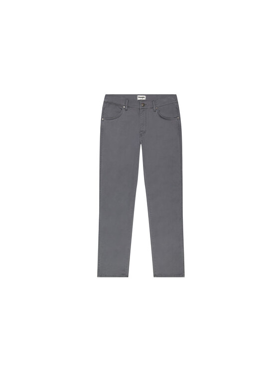 Wrangler Wrangler Spodnie materiałowe LARSTON Szary Slim Fit