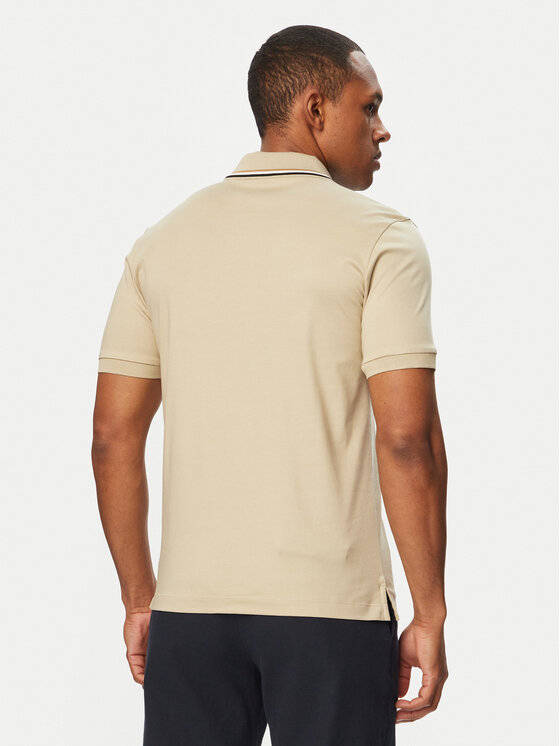 BOSS BOSS Polo Penrose 38 50469360 Bēšs Slim Fit