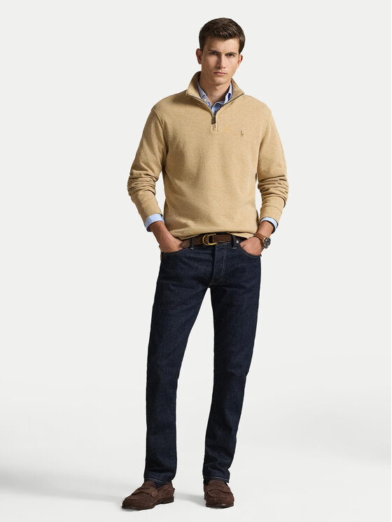 Polo Ralph Lauren Polo Ralph Lauren Sweater 710P07411006 Bézs Regular Fit