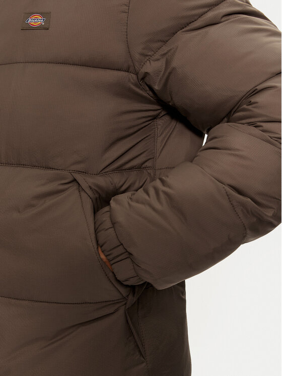 Dickies Dickies Átmeneti kabát Waldenburg DK0A4XP2MR1 Barna Regular Fit