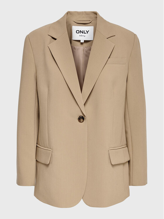 ONLY ONLY Zakó Milian 15264609 Bézs Regular Fit