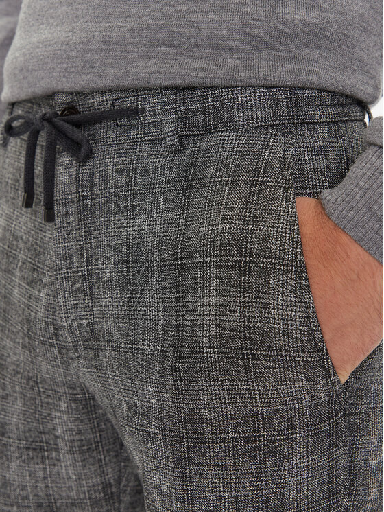 JOOP! JOOP! Kalhoty z materiálu 17 JT-79Sake12 30048702 Šedá Slim Fit