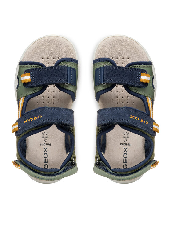 Geox Geox Σανδάλια J Alben J35AVA 1520 CF3F4 D Χακί
