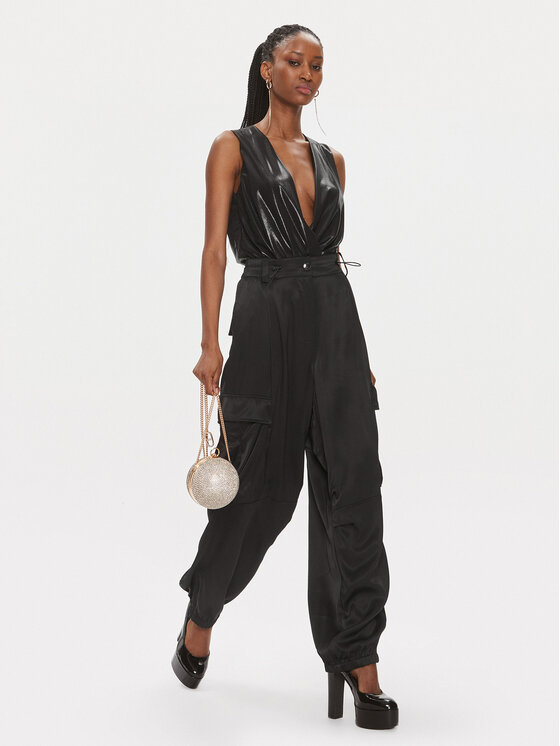PINKO Pinko Body Sassalloro Body. 102863 Y5RA Czarny Slim Fit