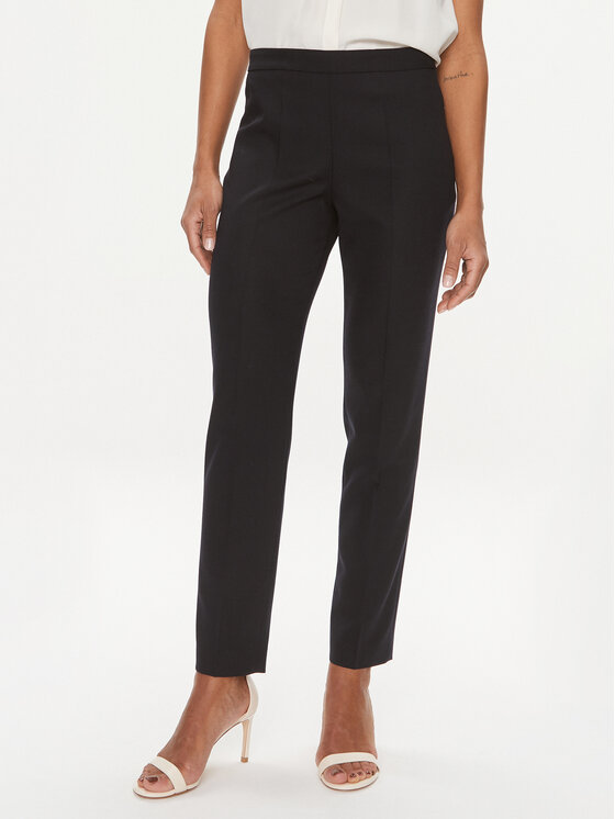 BOSS Boss Chino kalhoty Tiluna 50514091 Tmavomodrá Regular Fit