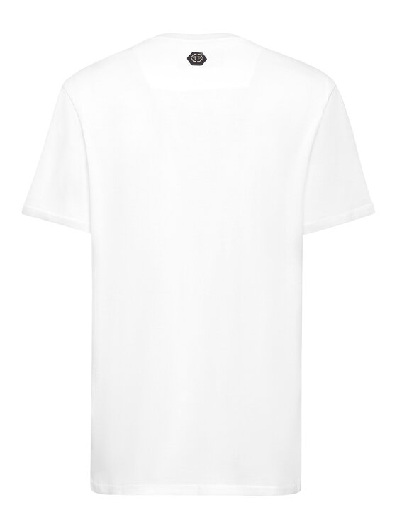 PHILIPP PLEIN PHILIPP PLEIN T-Shirt 22949 Biały Regular Fit