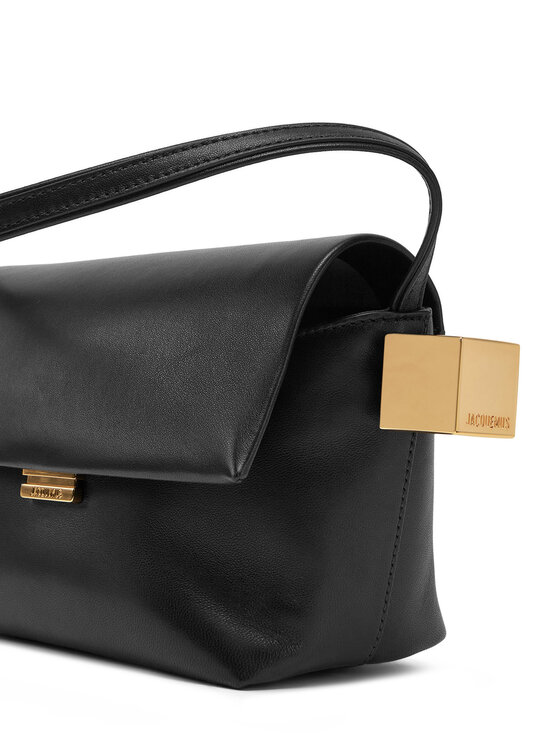 JACQUEMUS JACQUEMUS Torebka Le Rond Carre 24H243BA383-3171 Czarny