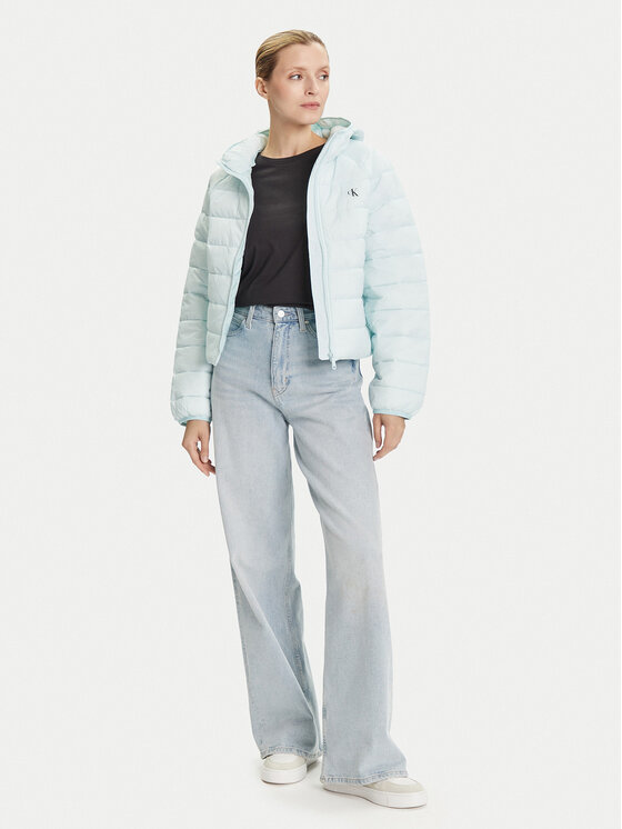 Calvin Klein Jeans Calvin Klein Jeans Prijelazna jakna LV047C510G Svijetloplava Regular Fit