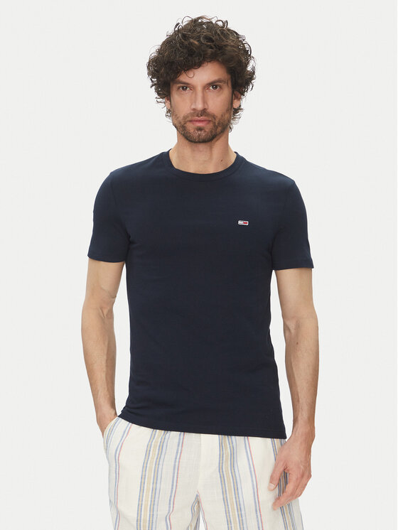 Tommy Jeans Tommy Jeans Komplet t-shirtów DM0DM20687 Kolorowy Slim Fit