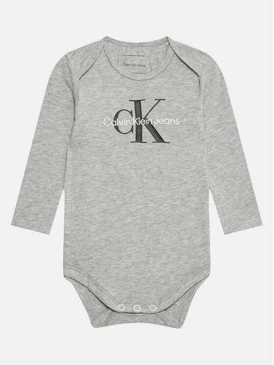 Calvin Klein Jeans Calvin Klein Jeans Детски комплект IN0IN00212 Сив Regular Fit