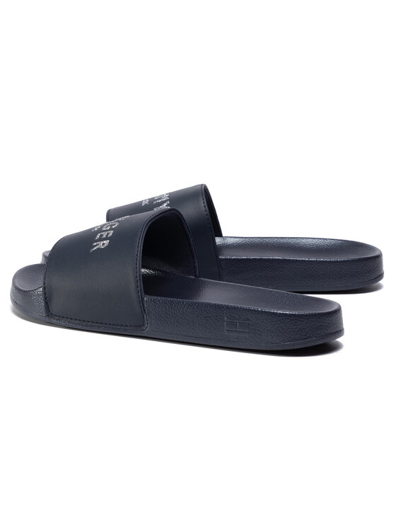 Glitter tommy cheap hilfiger slides