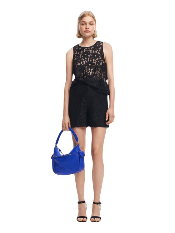 Desigual Desigual Blusa Blusa tanatos Nero Slim Fit