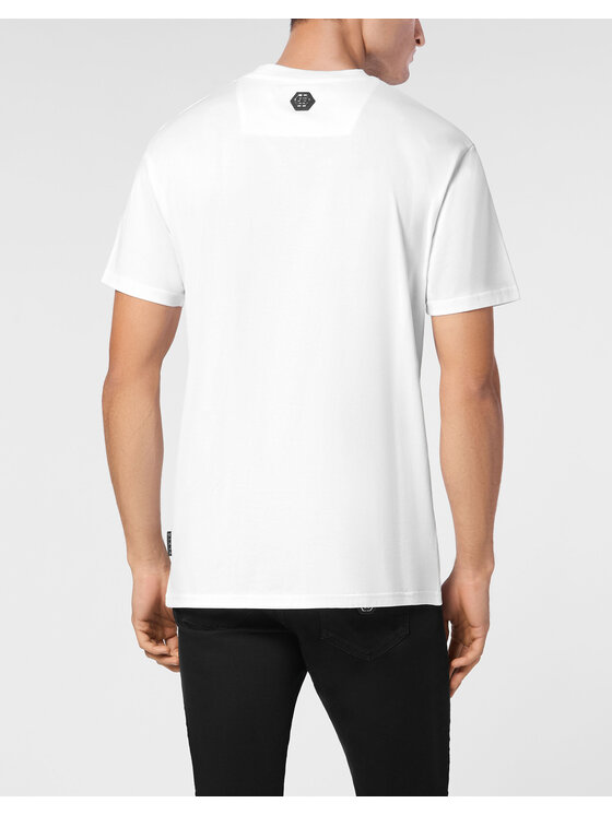 PHILIPP PLEIN PHILIPP PLEIN T-Shirt 9835 Bílá Regular Fit