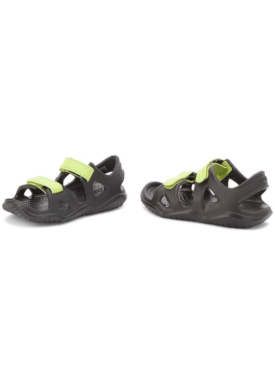 Crocs Sandalen Swiftwater River Sandal K 204988 Schwarz Modivo