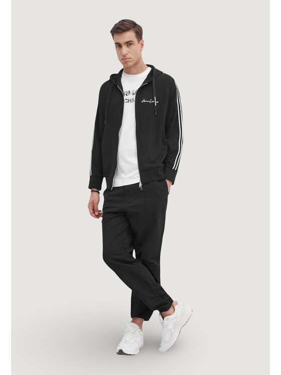 Armani Exchange Armani Exchange Felpa 8NZMSH Z9N1Z Nero Casual Fit
