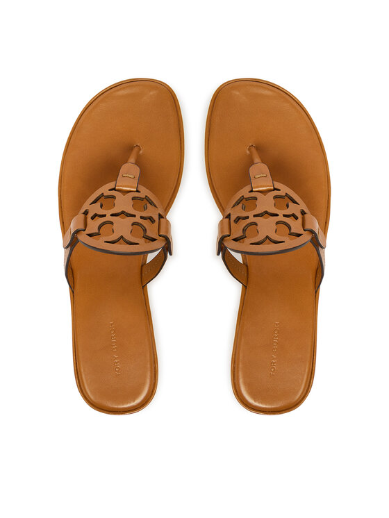 Tory Burch Tory Burch Σαγιονάρες Miller Wedge 175318 Καφέ