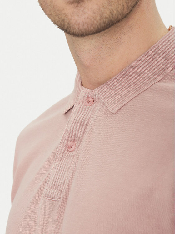 Blend Blend Polo 20717920 Różowy Regular Fit